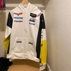 Corvette racing custom hoodie men size small